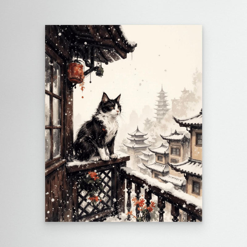 Snow Watch | Canvas