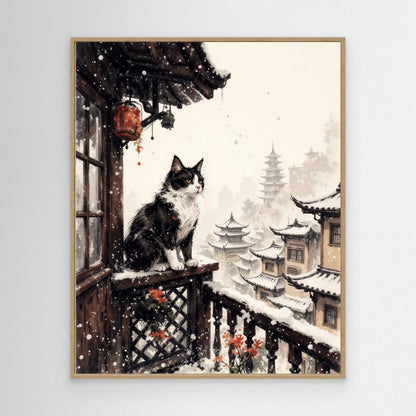 Snow Watch | Canvas