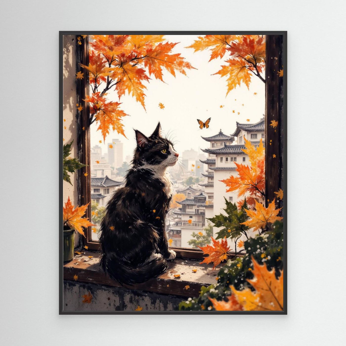 Window to Autumn | Canvas