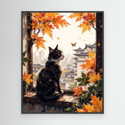 Window to Autumn | Canvas