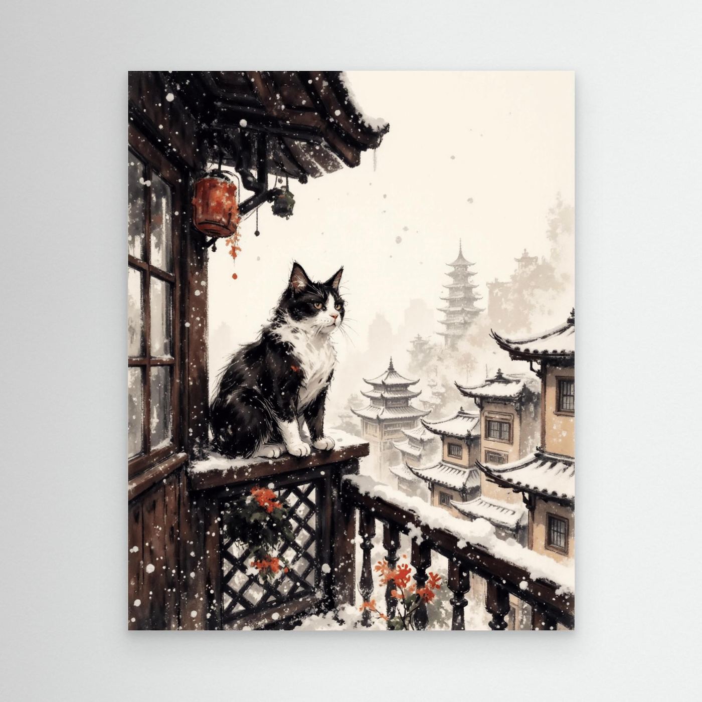 Snow Watch | Canvas