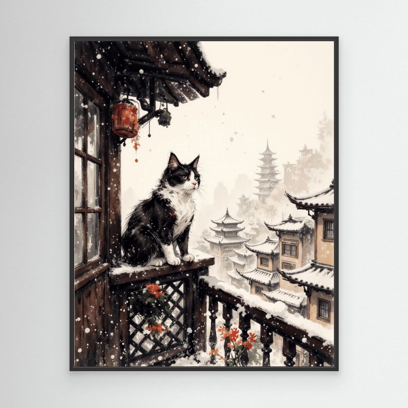 Snow Watch | Canvas