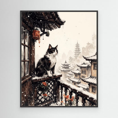 Snow Watch | Canvas