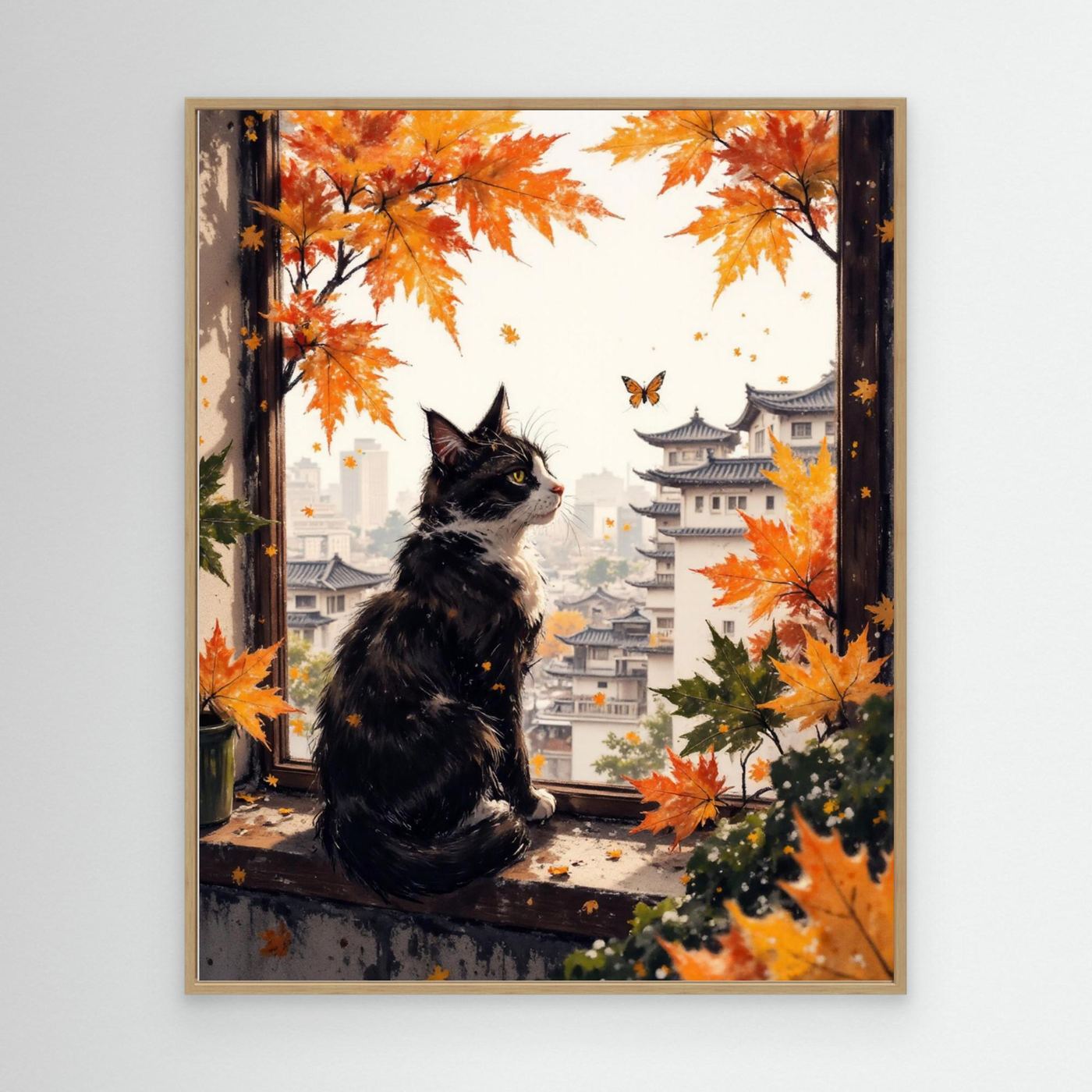 Window to Autumn | Canvas
